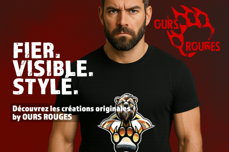 Collection BEARS d’Ours Rouges : un dressing bear fier et engagé 🐻