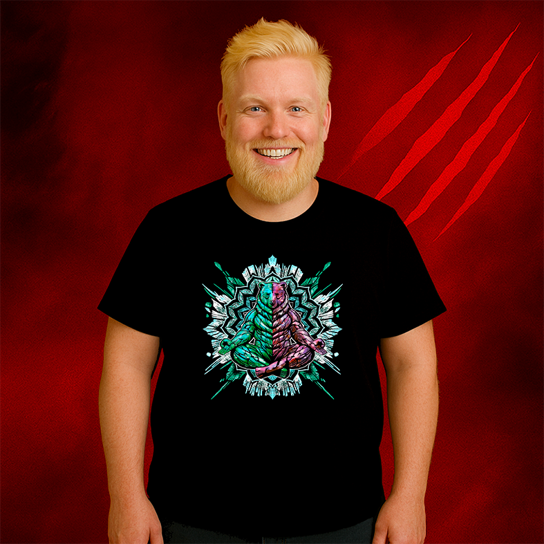 T-shirt BUDDHABEAR 2 – Image 2