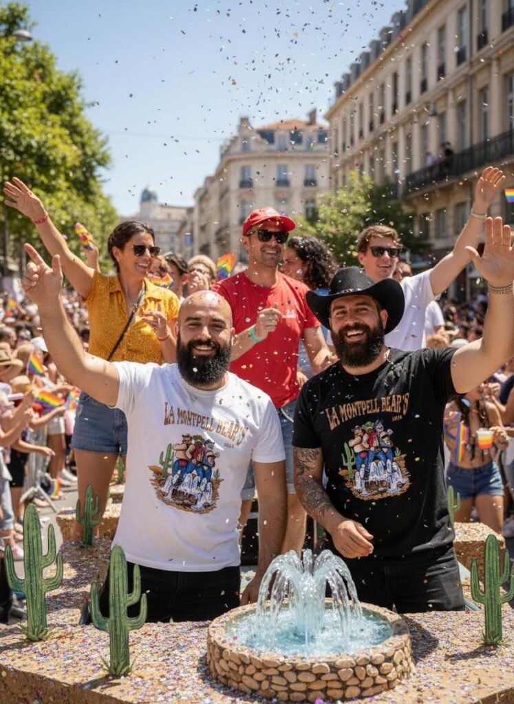 Le T-shirt MONTPELL BEAR'S 2026